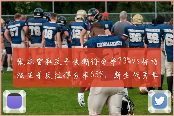 张本智和反手快撕得分率73%vs林诗栋正手反拉得分率65%，新生代男单技术革新